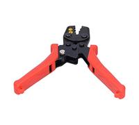 Fafeicy Mini Crimping Pliers for Bare Terminal Wire Stripping | Herramienta manual para conectores no aislados, mordazas de acero con alto contenido de carbono, ranuras para matrices de