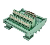 Fafeicy Módulo de Bloque de Terminales, 60V Clavijas de Cobre Macho | Placa de Conexión para Montaje en PCB, 0.8A por Pin, Contacto de Base de Cobre, Identificación de Etiqueta Impresa,