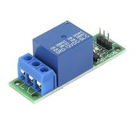 Fafeicy Módulo de Relé de 1 Canal, 12V Disparo de Alto Nivel 10A | Control de conmutación SPDT, Compatible con , Activación de señal baja, Automatización del hogar, Circuito lógico industrial
