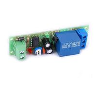Fafeicy Módulo de relé de Temporizador NE555 Ajustable de 5V, Rango de | Placa de circuito de sincronización ajustable, conmutación de carga de 10A 250V CA, salida normalmente abierta y cerrada,