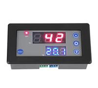 Fafeicy Módulo de relé digital de 12 V con doble pantalla LED programable, temporizador, multifunción, ciclo automático, retardo de encendido y apagado, certificado CE