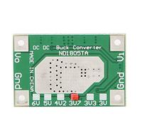 Fafeicy Módulo Reductor DC DC 4A, Convertidor 5-18V a 3.3V 5V 6V con Protección Térmica y contra Sobrecorriente para Motor Drive (5-18V a 3.7V)