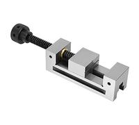Fafeicy Mordaza de Precisión QGG50, Herramienta de Sujeción CNC para Fresado, 50 Mm de Ancho, 155 Mm de Largo, Superficies Endurecidas, Construcción de una Pieza para Inspección,