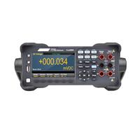 Fafeicy Multímetro Digital HDM3055 5 1/2, Pantalla LCD 4.3, True RMS Alta Precisión, 30 KS/s Adquisición de Datos, con Doble Pantalla Medición de Tensión Frecuencia, Gráfico de (Enchufe de la UE)