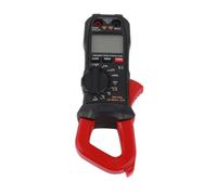 Fafeicy Multímetro Digital Pinza Amperimétrica 6000 Cuentas True RMS Probador Multifunción de Rango Automático con Detección NCV Temperatura de la Linterna para Reparación Eléctrica (rojo)
