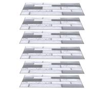Fafeicy Papel Pintado contra Salpicaduras de Cocina de Diseño Clásico, Adhesivo de Pared de PVC para Despegar y Pegar, 6 Piezas de 5,9 X 11,8 Pulgadas, Revestimiento de Pared Autoadhesivo para (FG53)
