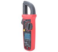 Fafeicy Pinza Amperimétrica True RMS 400A CA, Probador de Voltaje con Detección NCV, Retroiluminación LCD para Medición de Temperatura