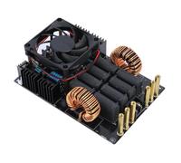 Fafeicy Placa de Calentamiento por Inducción Módulo de Fuente de Alimentación ZVS 1000W 50A 12-40V DC con Ventilador de Refrigeración para Piezas Pequeñas de Bricolaje Tratamiento