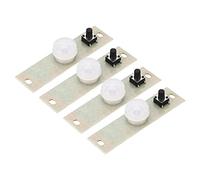 Fafeicy Placa de Circuito de Lámpara Solar Módulo de Lámpara Solar Módulo Controlador de 4 Piezas Controlador de Inducción Corporal por Infrarrojos con Control de Luz 3