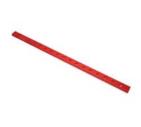 Fafeicy Plantilla de Ranura en T de Pista de Inglete de Aleación de Aluminio de 450mm y 18 Pulgadas con Superficie Anodizada para Banco de Trabajo de Carpintería Modificación (rojo)