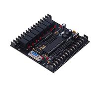 Fafeicy PLC Microcontrolador Microcontrolador de 20 Mr 24V DC Instalación Fácil y Fácil de Instalación para Automatización Industrial