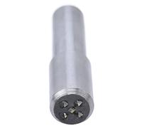 Fafeicy Punzón de Diamante para Rectificado de Muelas, Varilla de Acero Al Carbono de 10 Mm con Soldadura de Vacío a Baja Temperatura para Eliminar Residuos y Prolongar la Vida útil