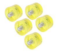 Fafeicy Reemplazo de Cabeza de Martillo de Goma, Punta de Golpe de Goma Transparente M8 X 1, Protección de Superficie Suave, Agarre Antideslizante, Juego de 5 Piezas para Instalación de (Φ30mm)