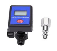 Fafeicy Regulador de Presión de Aire Digital, 0-200 Psi, Rosca G1/4