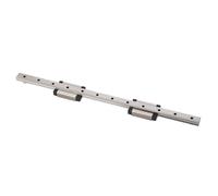 Fafeicy Riel Guía Lineal con 2 Bloques Deslizantes, Guía de Movimiento de Acero con Rodamiento de 300 Mm para Impresoras 3D, Operación Estable, Baja Fricción, Alta Capacidad de Carga, Excelente