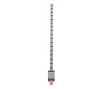 Fafeicy Riel Guía Lineal MGN7H de 300mm con Bloque de Carro, Soporte para Cables de Acero, Sellado para Máquinas Herramientas CNC, Posicionamiento de Precisión