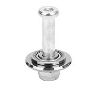 Fafeicy Rueda cortadora de azulejos, 22 × 6 × 6 mm repuesto de cortador de cerámica de carburo, rueda marcadora con llave hexagonal y tornillo, Para cortadora manual de azulejos (20000M (plata))