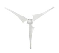 Fafeicy S3 Generador de Turbina Eólica de 300 W Molino de Viento de 3 Aspas de 300 W y 630 Mm, con Aspas de Fibra de Nailon y Rodamiento de Bolas de Doble Ranura para Uso Doméstico Fuera (24V)