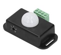 Fafeicy Sensor Infrarrojo PIR Módulo de Interruptor de Sensor de Movimiento 12V 24V Detección de Cuerpo Humano para Armario Luz LED Iluminación de Armario Paquete de 2 Control Activado por Movimiento