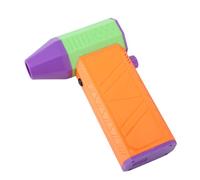 Fafeicy Soplador Mini Jet de 130000 RPM, Aspirador Eléctrico Inalámbrico con Diseño Compacto de 3.7in y Ajuste de Velocidad Sin Escalones, de 52m/s para Limpieza de Ordenadores, Camping, (ORANGE)