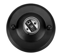 Fafeicy Soporte de Base para Lámpara de Techo, Casquillo de Tornillo para Lámpara Colgante E26 E27 Galvanizado con Cubierta de Bombilla de 4,13 X 3,54 Pulgadas para Uso en Pared o Techo en Casa,