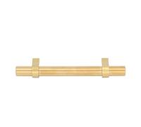 Fafeicy Tiradores de Gabinete Tiradores de Cajón de Tubo Hueco de Acero Inoxidable, Paquete de 10, Distancia del Orificio de 160 Mm para Puertas de Armario de Cocina, Baño, Reemplazo de Manijas de