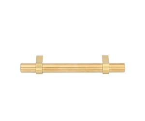 Fafeicy Tiradores de Gabinete Tiradores de Cajón de Tubo Hueco de Acero Inoxidable, Paquete de 10, Distancia del Orificio de 160 Mm para Puertas de Armario de Cocina, Baño, Reemplazo de Manijas de