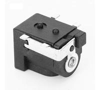 Fafeicy Toma de Corriente CC DC050 Conector Hembra de Montaje en Panel 5,5 Mm X 2,1 Mm Tipo de Soldadura de 2 Pines Negro Paquete de 20 para Teléfono Móvil Auriculares Bluetooth Intercomunicador y