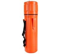 Fafeicy Tubo de Almacenamiento para Varilla de Soldadura, Naranja