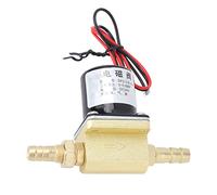 Fafeicy Válvula Solenoide para Máquina de Soldar, DC24V, G1/8'', 0-0.8MPa, -10 a 55°C, para Agua, Gas, Ar y CO2