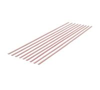 Fafeicy Varillas Planas de Soldadura de Cobre 0,05x0,13x10in 30 Piezas | Varilla de Soldadura de Plata, Porcentaje de Plata y Fósforo, para Reparación de HVAC AC y Almacenamiento en Frío