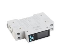 Fafeicy WiFi Medidor de Energía Inteligente Monitor de Potencia Medidor de KWh Interruptor de Carril DIN 50A 90-250V CA con Pantalla en Tiempo Real Control de Aplicación Control de Voz
