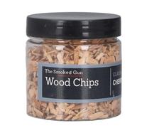 Fafeims Chips de Madera para Ahumar con Sabor a Cereza - Virutas 100% Naturales sin Aditivos, Ideal para Ahumado de Carnes, Pescados, Cócteles y Whisky, Generación Rápida de Humo,