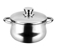 Fagor 78596 Olla Inox Silverinox + Tapa Acero Inoxidable, Multicolor, D 24 cm