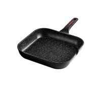 Fagor Alutherm Grill Asador Inducción 28 cm, Aluminio Fundido, Espesor 5,3 mm, Antiadherente Ecológico XYLAN Plus sin PFOA, Apta para Todas Las Cocinas, Vitrocerámica, Gas, Lavavajillas