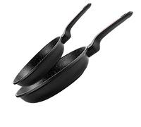 Fagor Alutherm - Set Sartenes 20 + 26cm, Aluminio Fundido, Antiadherente Bicapa, Todo Tipo de Cocinas, Inducción, Diseño Ergonómico, Fondo Difusor