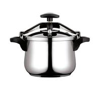 Fagor clásica bombe 10 olla presión 10 litros, inducción, express, acero inox. 18/10 todas cocinas, fondo termodifusor, , plata 23 cm