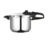 FAGOR Duo 6 Olla a Presión 6 Litros, Inducción, Express Super Rápida, Acero Inoxidable 18/10, Todas Cocinas, , Plata Silver