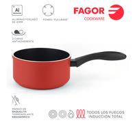 Fagor Cazo Maxima 16 cm – Aluminio forjado 4 mm, Inducción, Antiadherente sin PFOA
