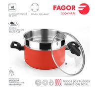 Fagor Maxima – Olla vaporera 20 cm – Cacerola aluminio forjado – Inducción