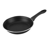 Fagor Optimax - Sarten Negra 18cm, Acero Esmaltado, Antiadherente Bicapa, Sin PFOA/PFTE, Ecológica, Todo Tipo de Cocinas, Inducción, Mango Baquelita