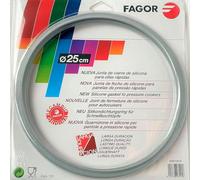 Fagor Repuesto Goma Olla Express M18804555 Compatible con Olla Express Fagor con Diámetro Interior de 25 Centímetros | Silicona, Ø25 cm, Gris