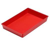 Faibo 755035 - bandeja multiuso, color rojo