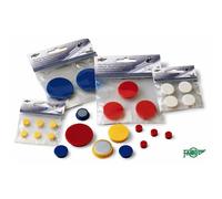 Faibo iman redondo para pizarra magnetica 20mm negro bolsa de 20 unida