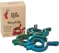 FAIR ZONE Juego de 3 Clips Reciclados - 3 piezas FAIR ZONE