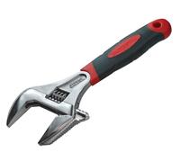 Faithfull Boca Ancha Llave Ajustable 200mm Capacidad de Mordaza 46mm FAIAS200W46
