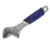 Faithfull Contratar Llave Ajustable 250mm 10in Jaw Capacidad 35mm FAIAS250C