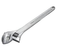 Faithfull FAIAS375MC - Llave inglesa ajustable (cromada, 375 mm, capacidad de 45 mm)