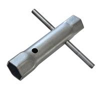 Faithfull faispbox2732 27 x 32 mm robinet rou arrière et barre Tommy