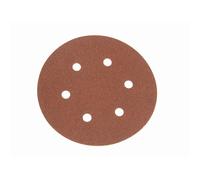 Faithfull Gancho y Lazo Disco de Lija DID2 Perforado 150mm X 120G (Pack 25)
